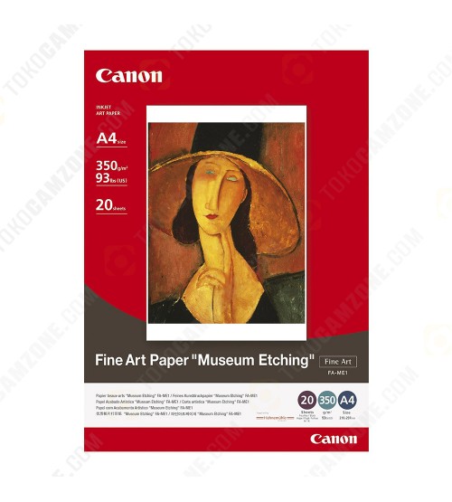 Canon Fine Art Paper Museum Etching FA-ME1/A4 (20 Sheets)